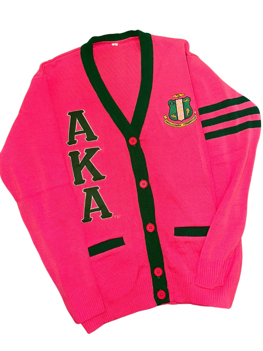 AKA Hot Pink Cardigan