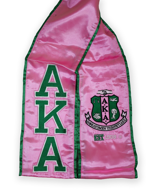 AKA Graduation Sash